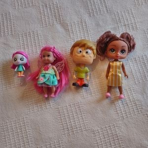 Doll set Bundle 4 piece
